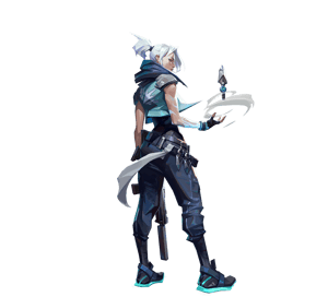This is the Avatar Image for the Jett valorant AI Voice and Text to Speech Generator